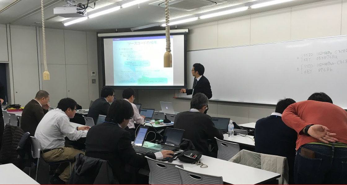 第12回AIツール入門講座(東京・新宿)でRTミドルウェア講習会が行われました