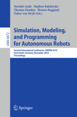 Simulation, Modeling, and Programming for Autonomous Robots が出版されました