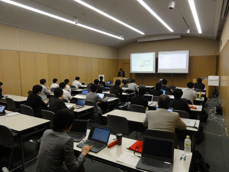ROBOMEC2014・RTミドルウエア講習会が行われました ROBOMEC2014・RTミドルウエア講習会が行われました